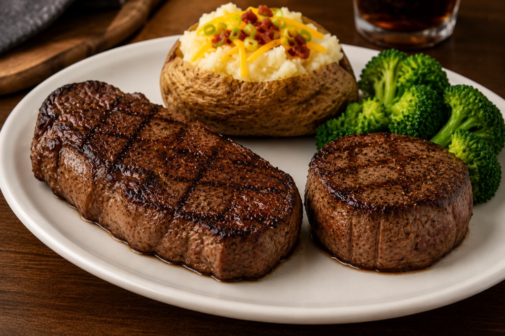 Flo's Filet and Renegade Sirloin prepared for gluten-sensitive guests at LongHorn Steakhouse