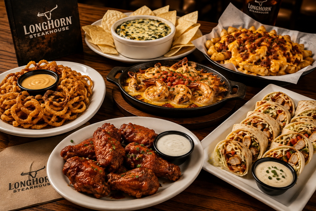 LongHorn Appetizers Menu