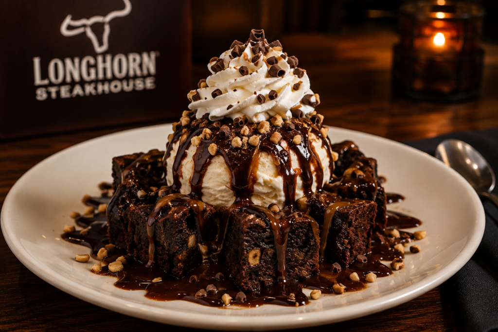 LongHorn Chocolate Stampede dessert