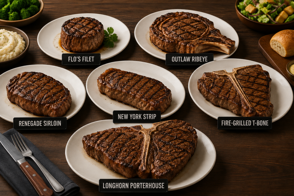 LongHorn Steakhouse steak comparison