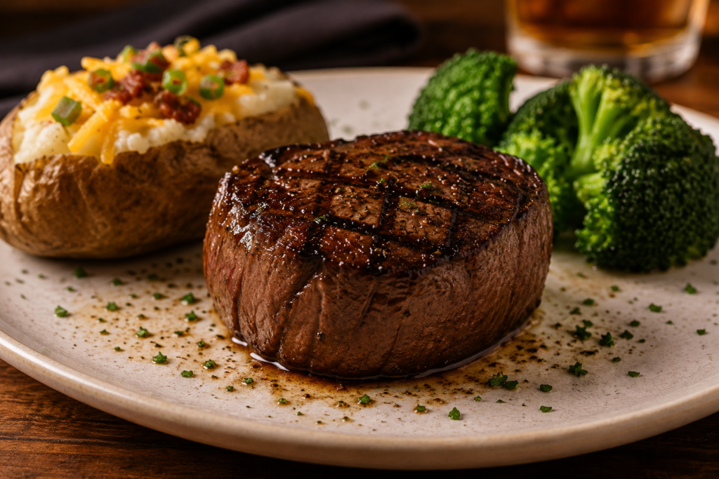 LongHorn Flo's Filet steak