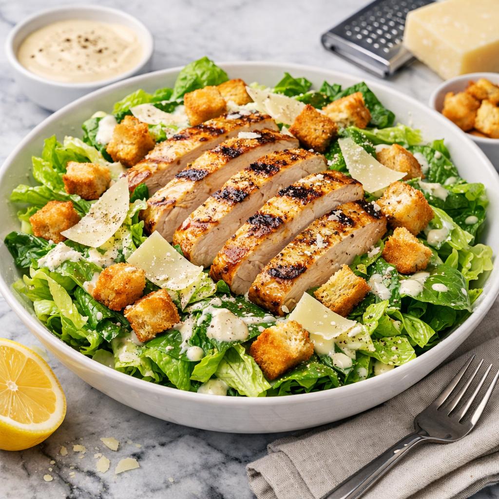LongHorn Secret Menu – Caesar Salad with Grilled Chicken Bites.